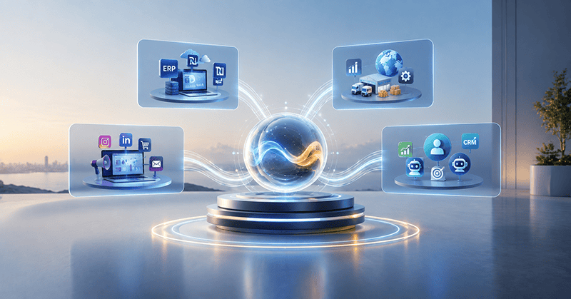 Managed services for ERP, finance, supply chain and marketing operations